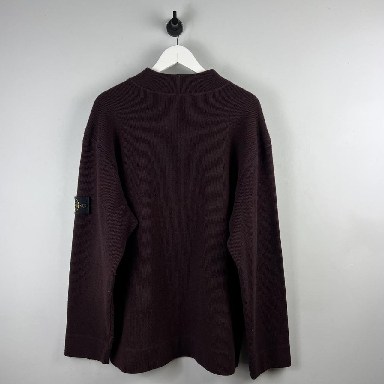 00's Stone Island Mock Neck Knit Jumper (XL)