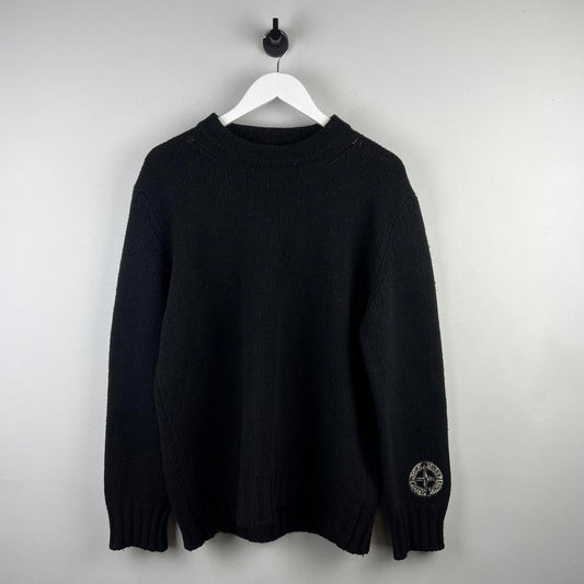 90's Stone Island Knit Jumper (L)