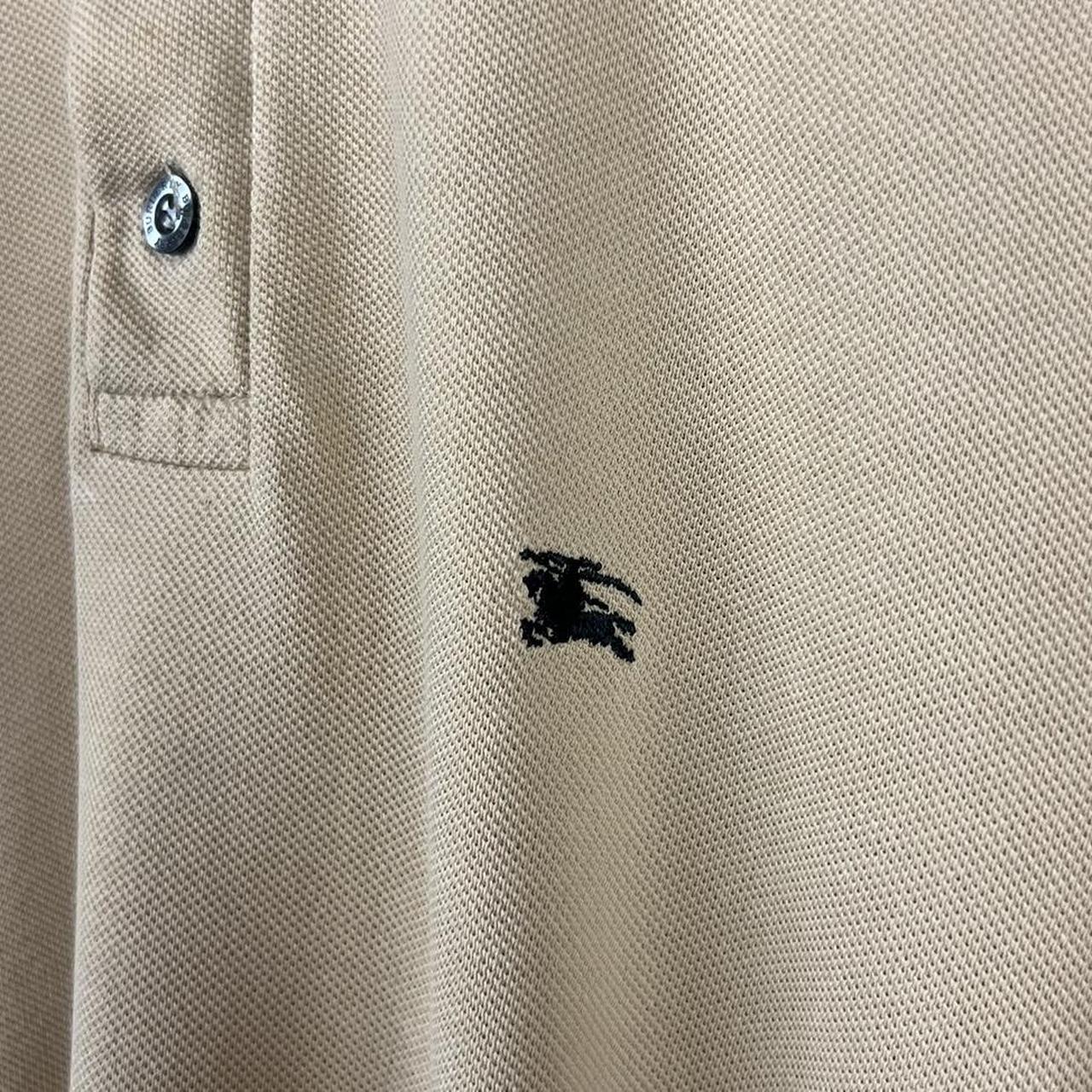 90s Burberry Nova Check Polo Shirt (M)