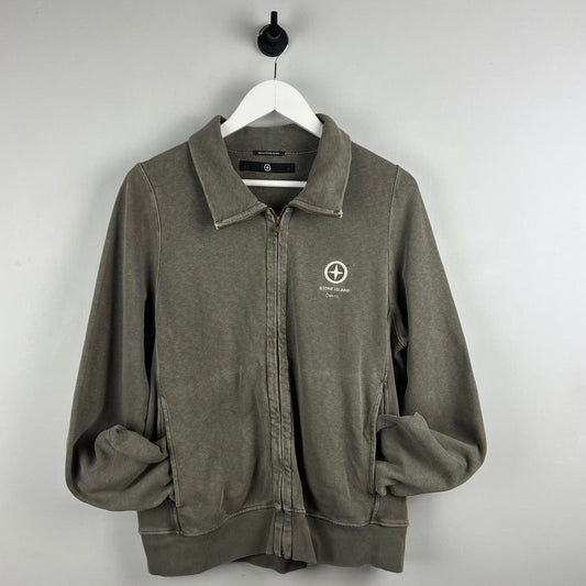 Stone Island Denims Collared Zip Jumper (L)