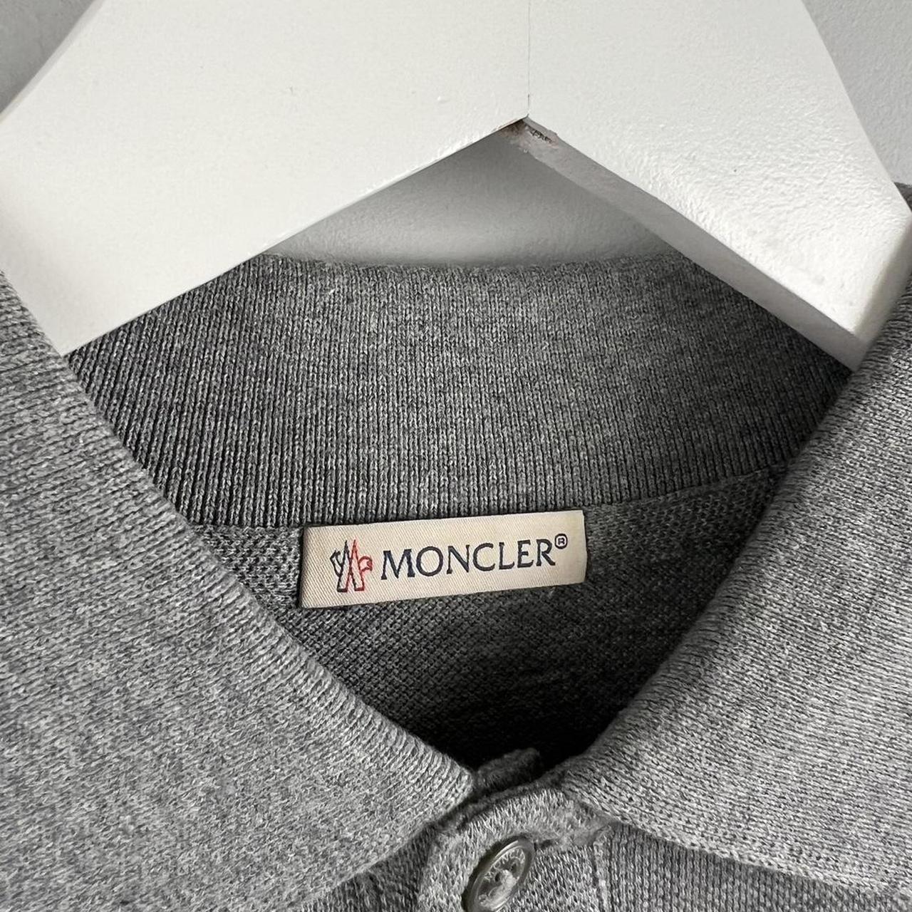 Moncler Logo Polo Shirt LS (S)