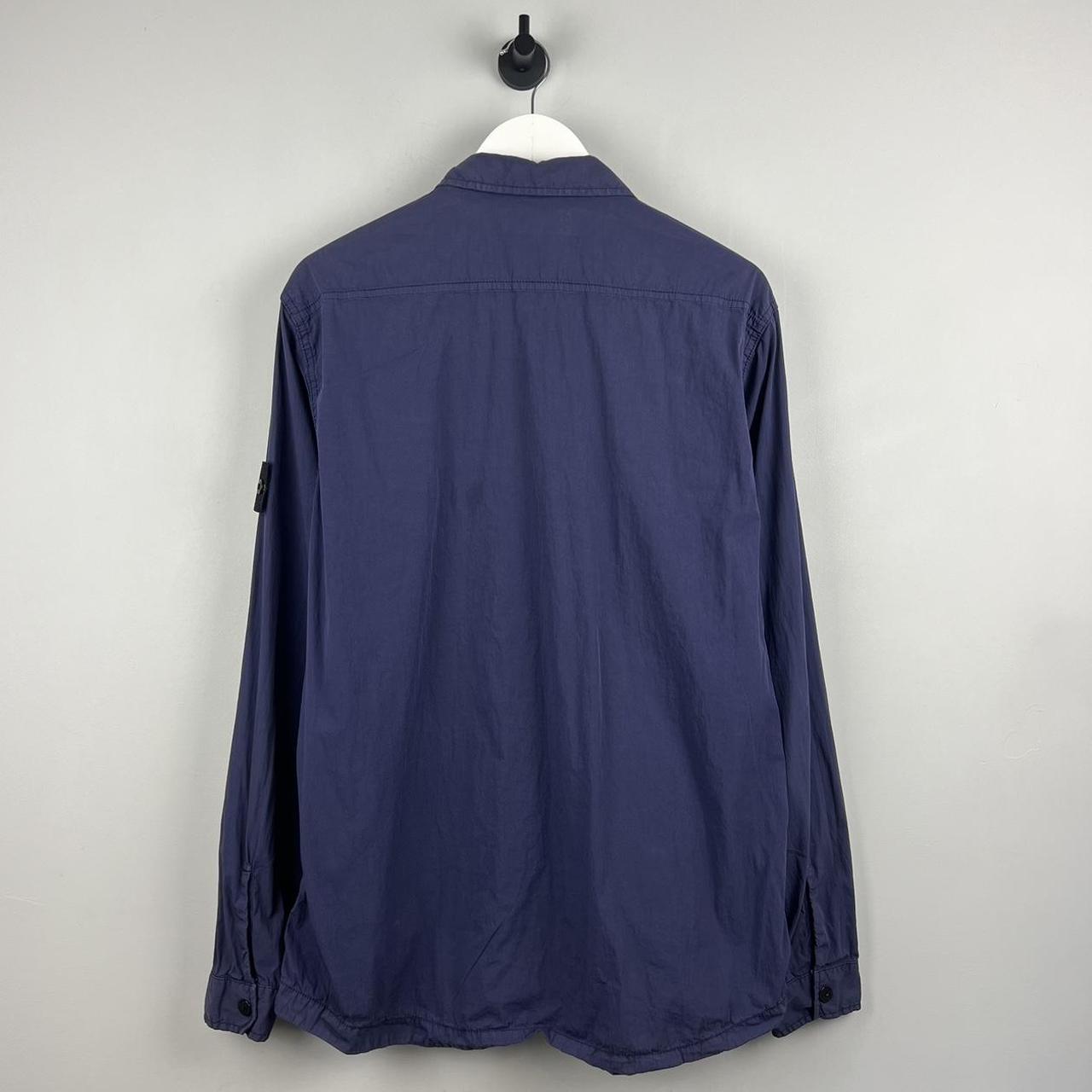 Stone Island Zip Over Shirt (XXL)