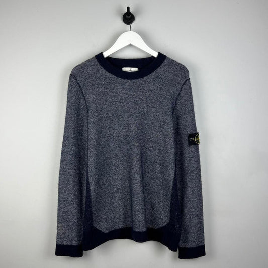 Stone Island 2 Tone Knit Jumper (L)