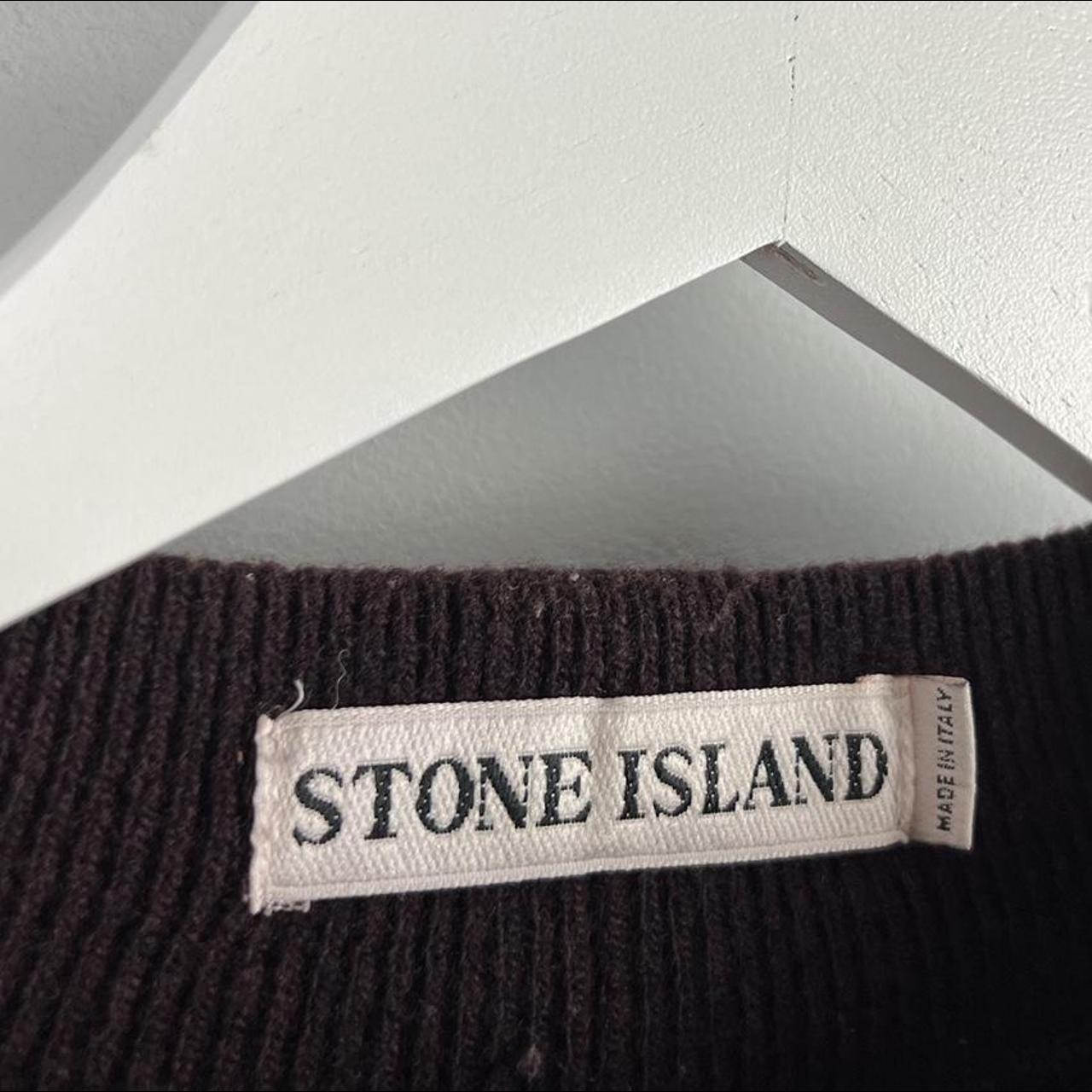 00's Stone Island Mock Neck Knit Jumper (XL)