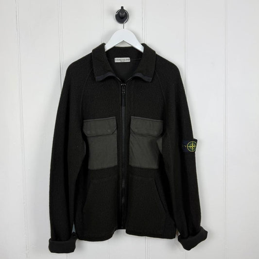 Stone Island Zip Up Knit (XL)