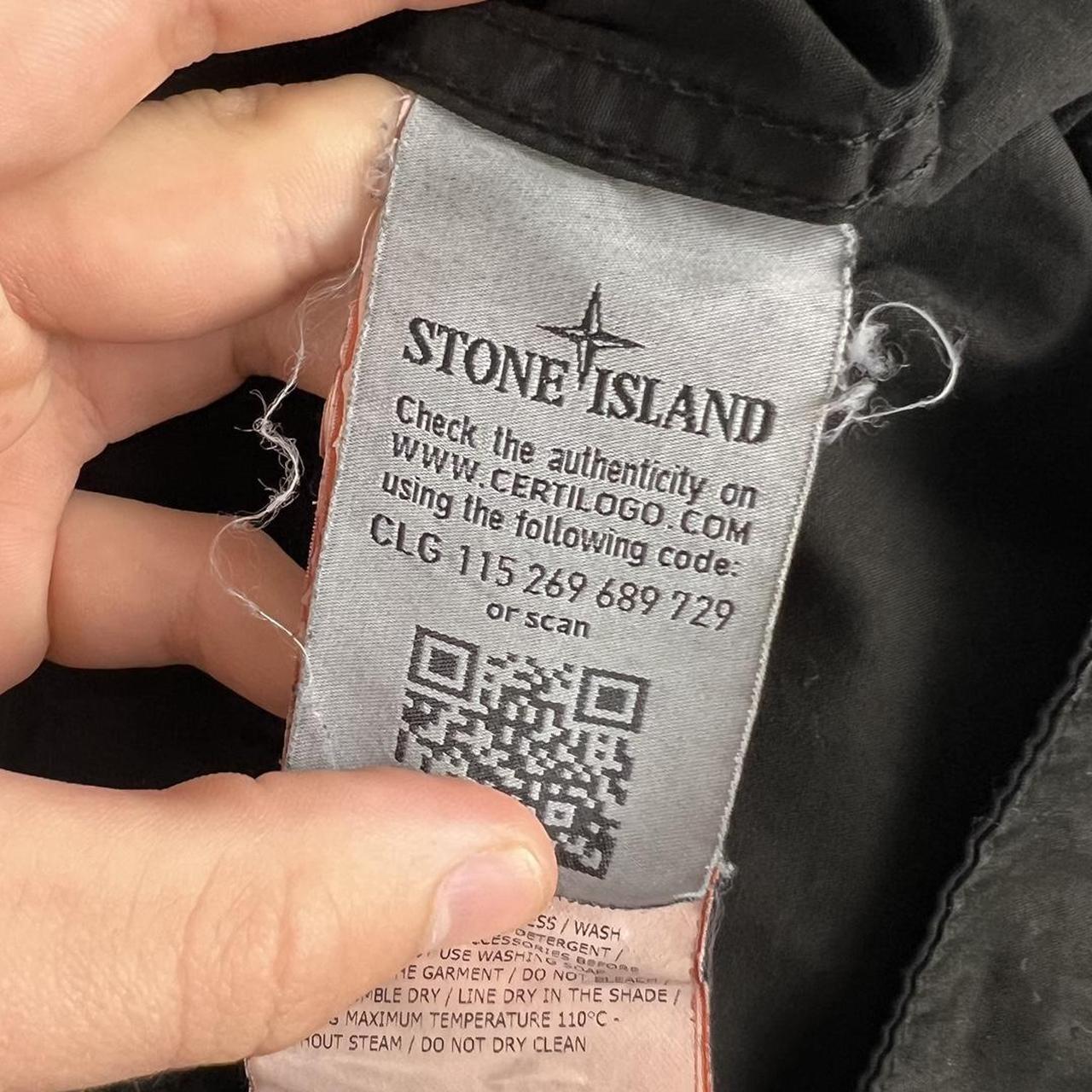 Stone Island Zip Up Over Shirt (3XL)