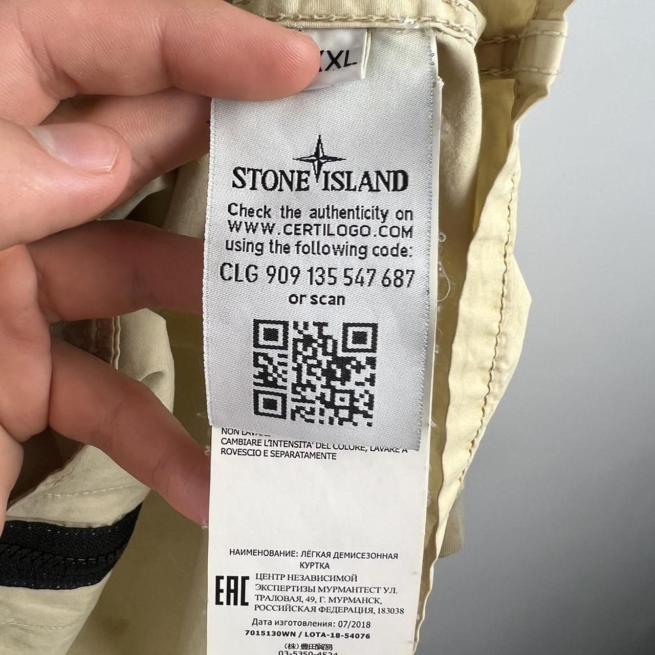 Stone Island Zip Over Shirt (XL)