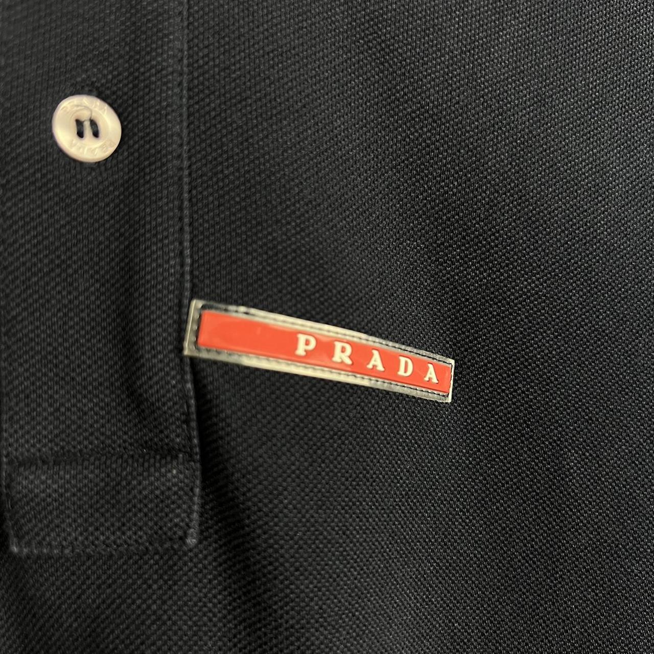 Prada Sport Logo Polo Shirt (S)