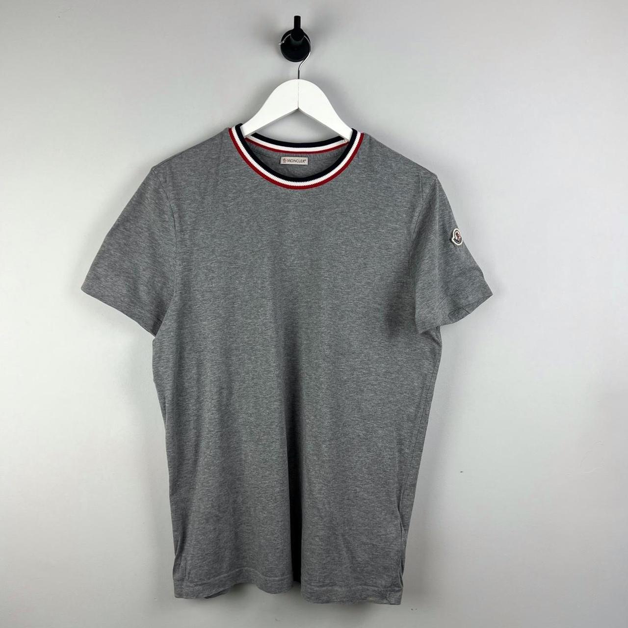 Moncler Maglia Logo Rib Neck T-shirt (M)