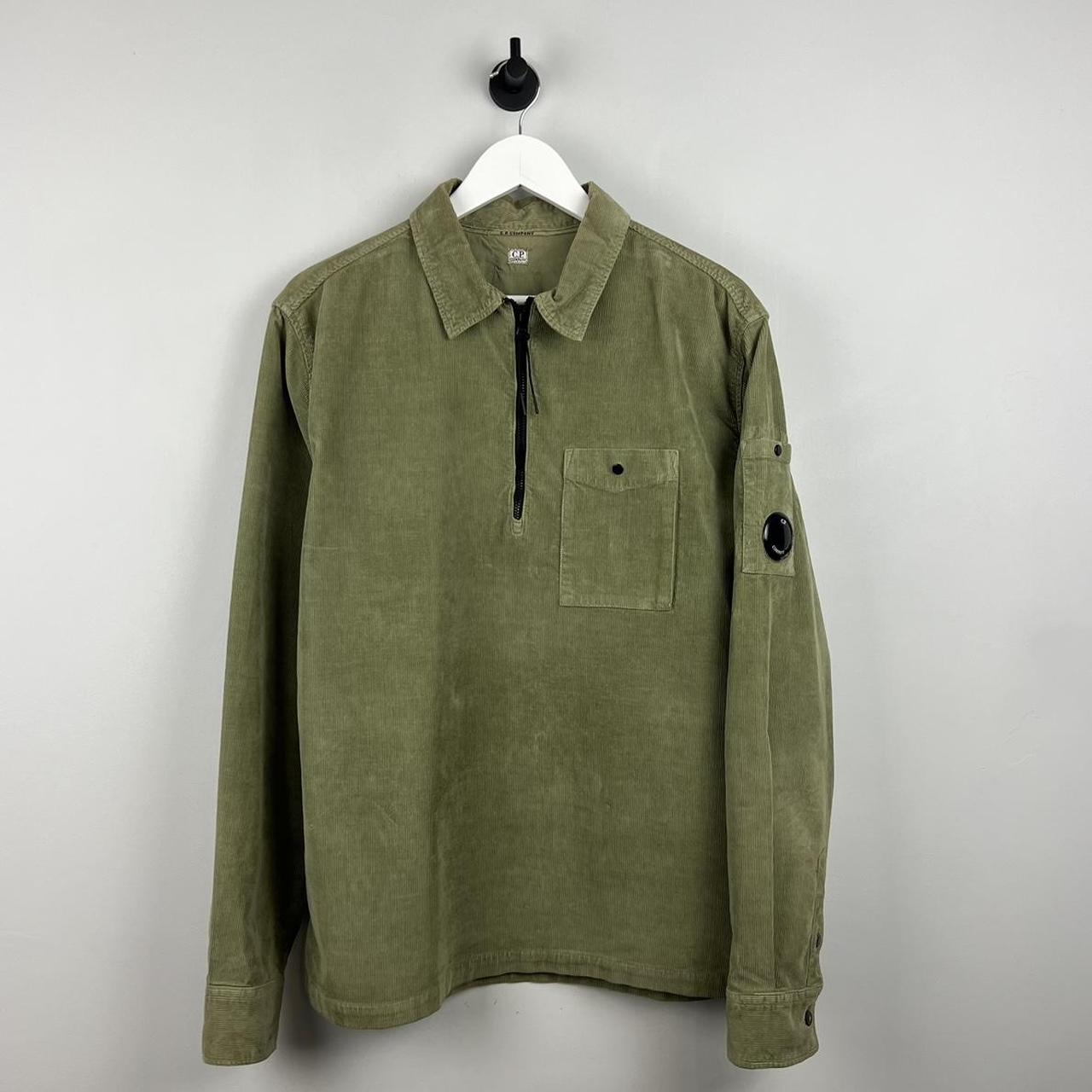 CP Company Corduroy Collared Q Zip (L)