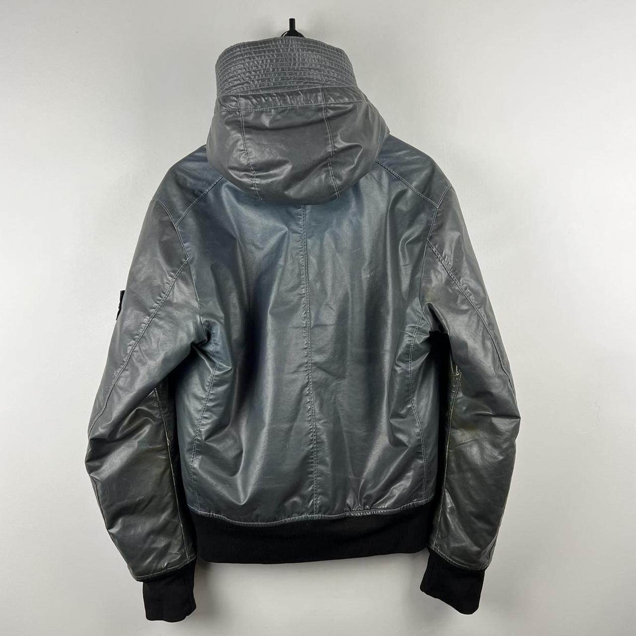 Stone Island Waxed Ice Heat Reactive Jacket (L)