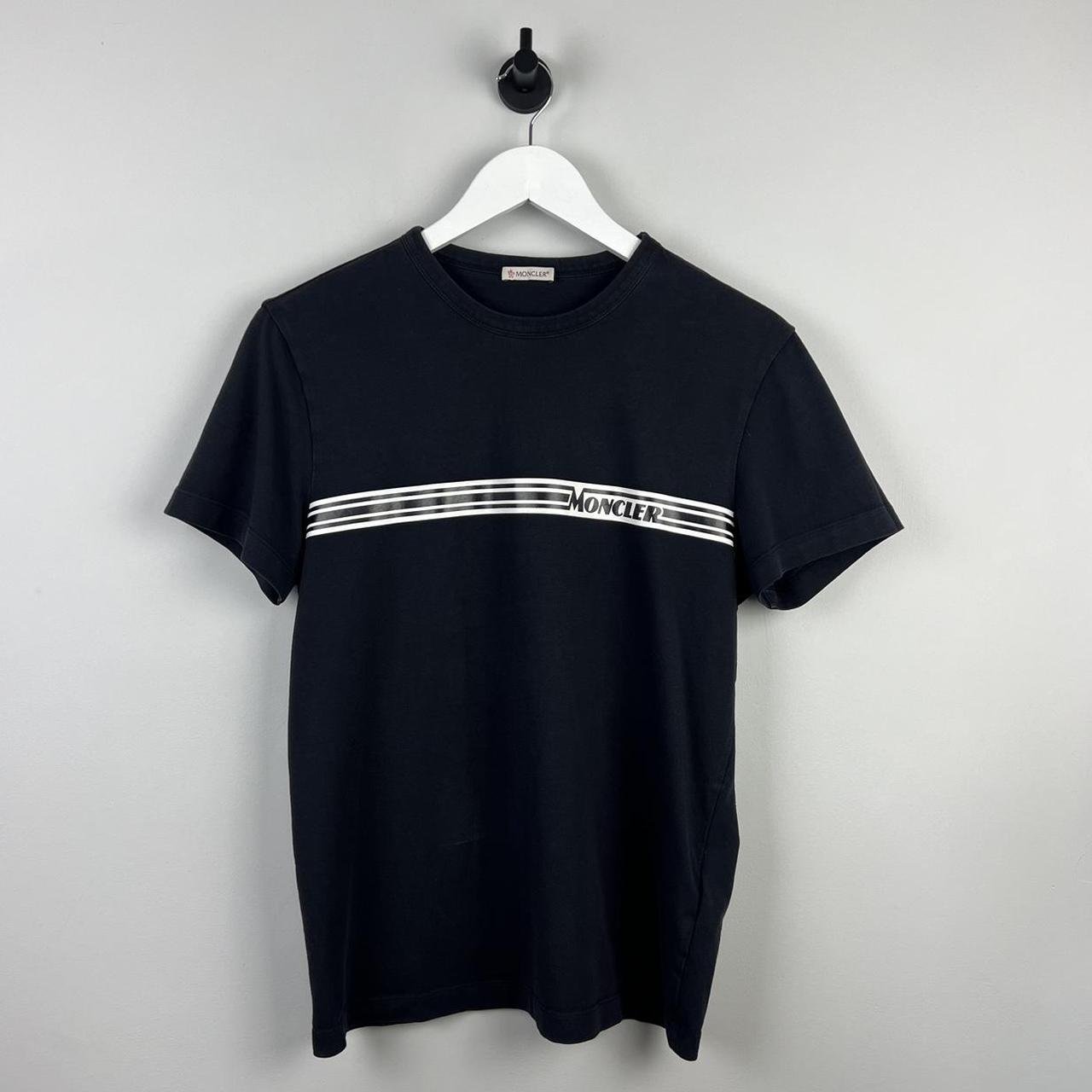 Moncler Maglia Stripe Logo T-shirt (M)