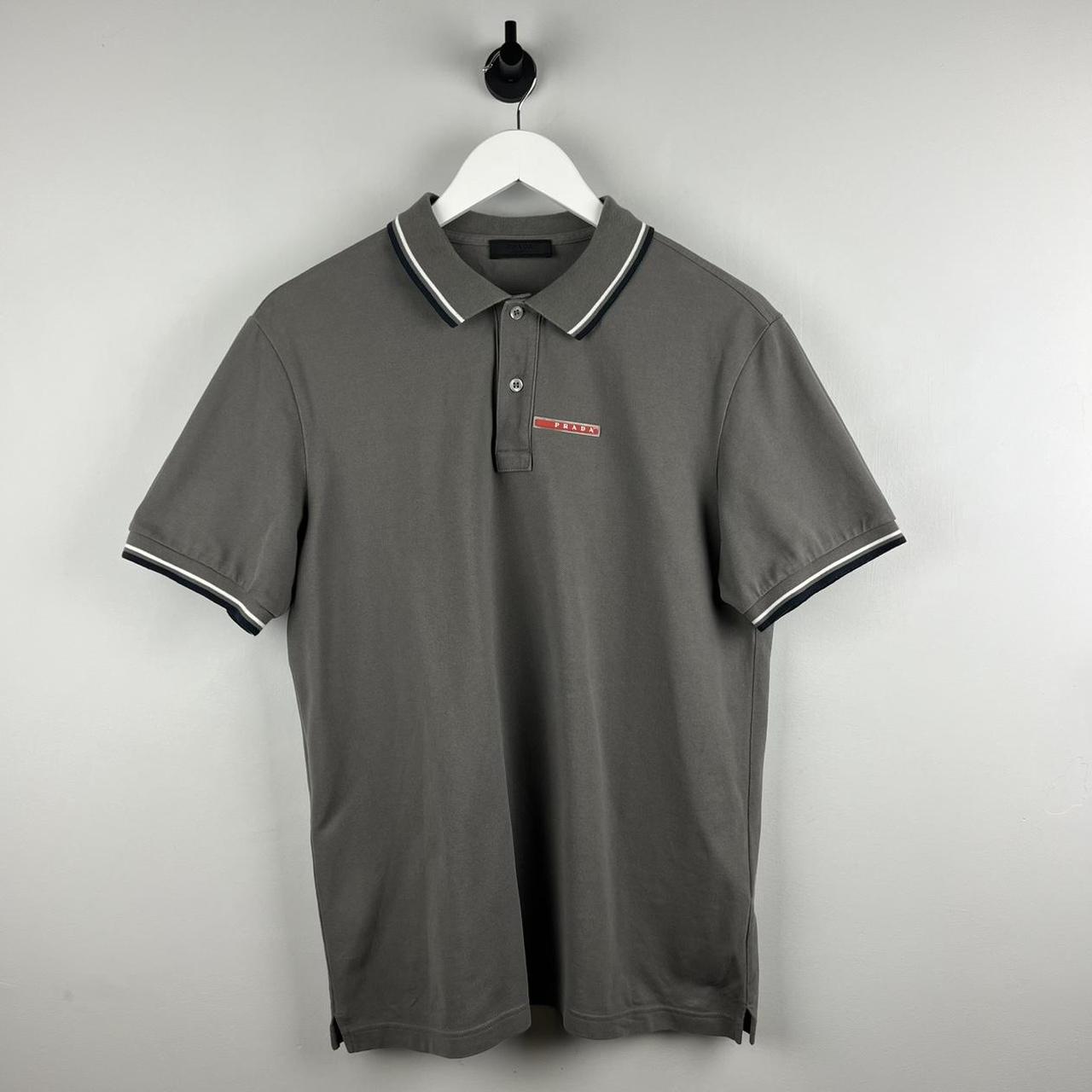 Prada Sport Logo Polo Shirt (XL)