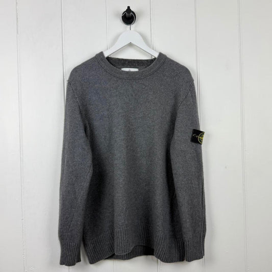 Stone Island Charcoal Knit Jumper (XL)