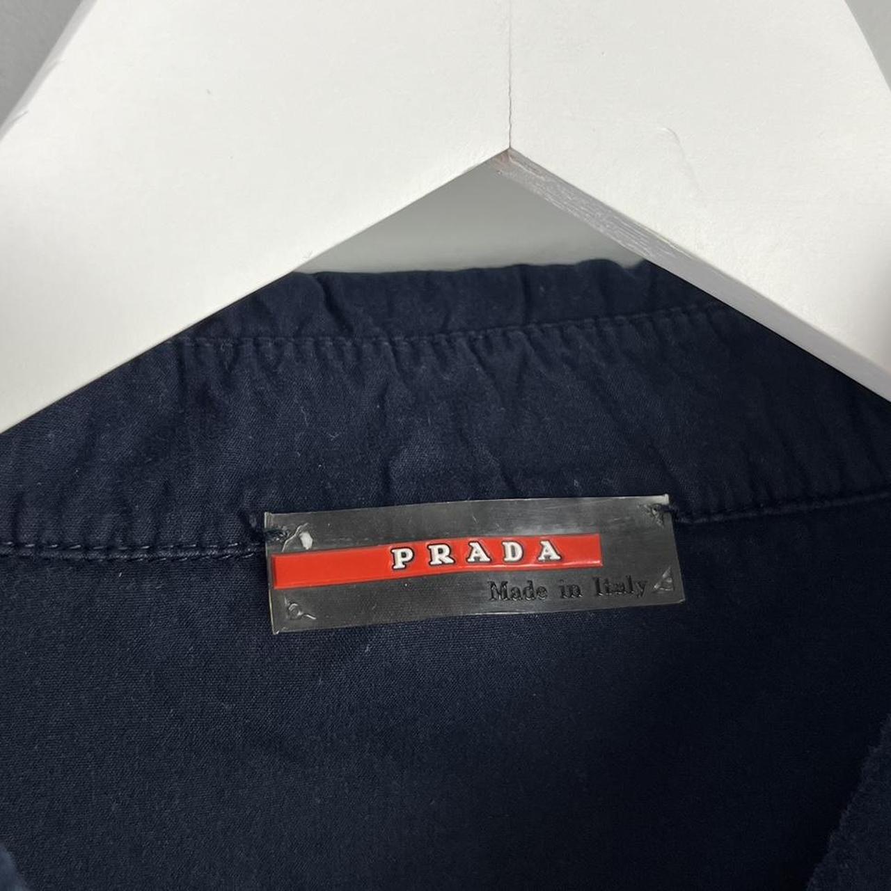 00’s Prada Sport Logo Over Shirt (L)