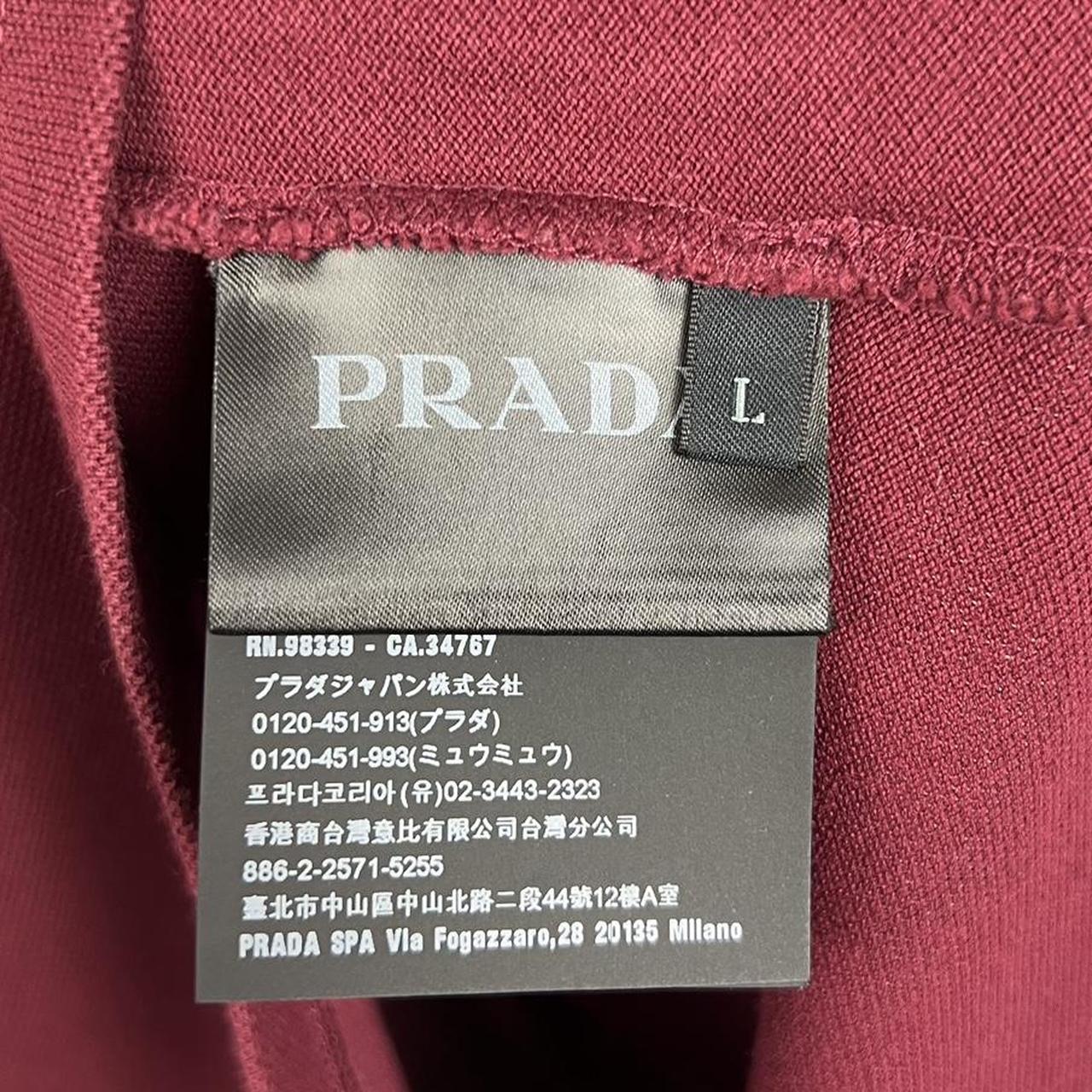 Prada Sport Logo Polo Shirt SS (L)