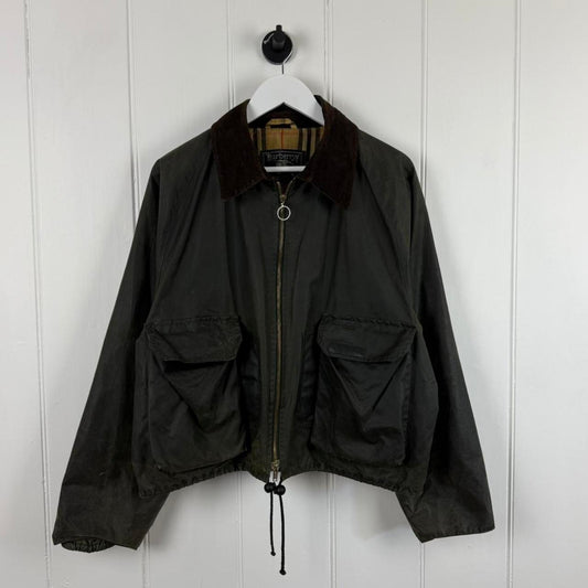 Vintage Burberrys Wax Jacket (S)