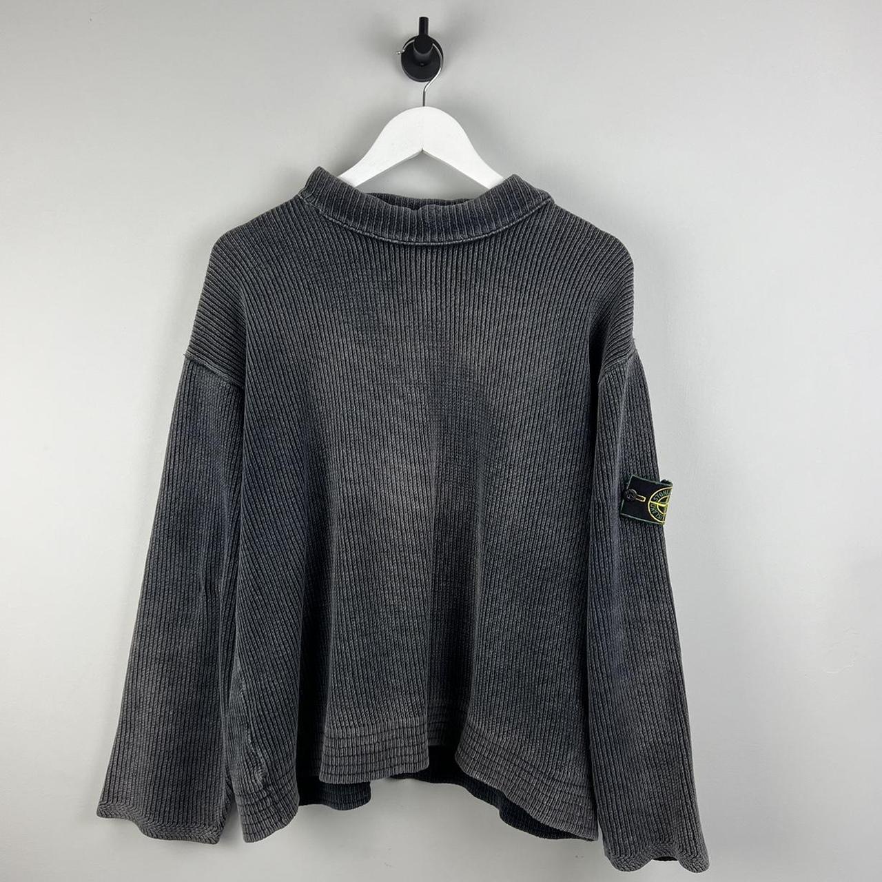 Stone Island AW/99 Green Edge Knit Jumper (M/L)