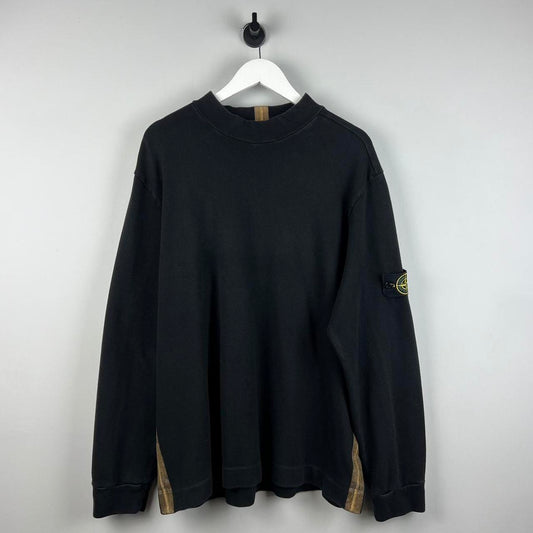 00’s Stone Island Mock Neck Jumper (XXL