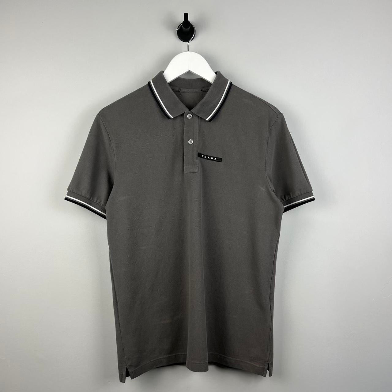 Prada Sport Logo Polo Shirt SS (M)