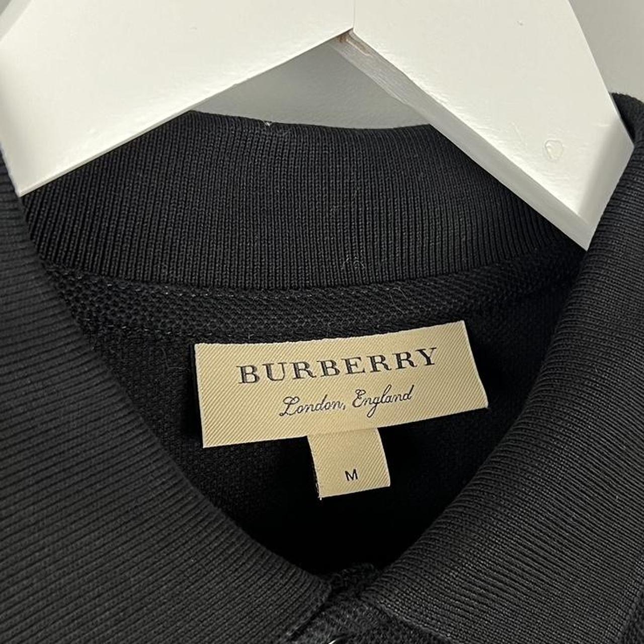 Burberry Logo Polo Shirt LS (M)