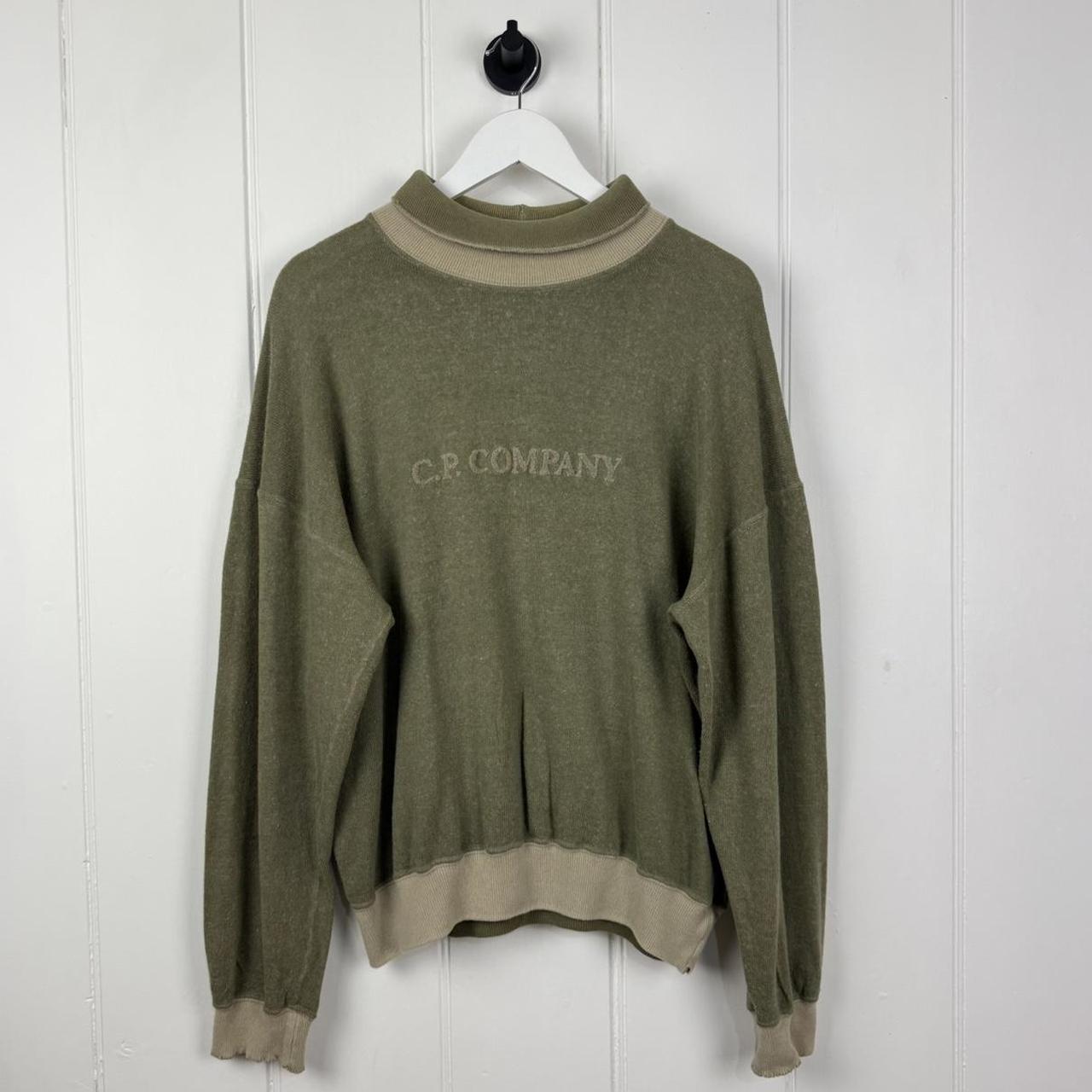 90s CP Company Mock Neck Jumper (M)