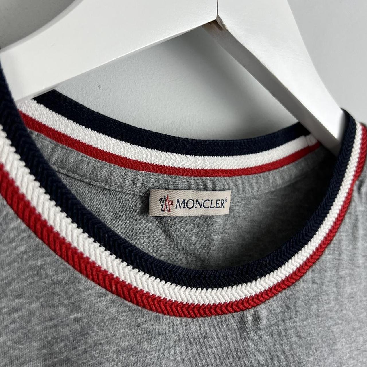 Moncler Maglia Logo Rib Neck T-shirt (M)