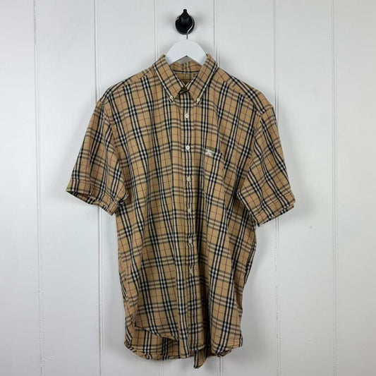 Vintage Burberry Short Sleeve Shirt (L)