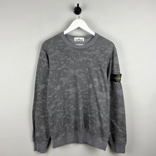 Stone Island Camo Sweatshirt (M)