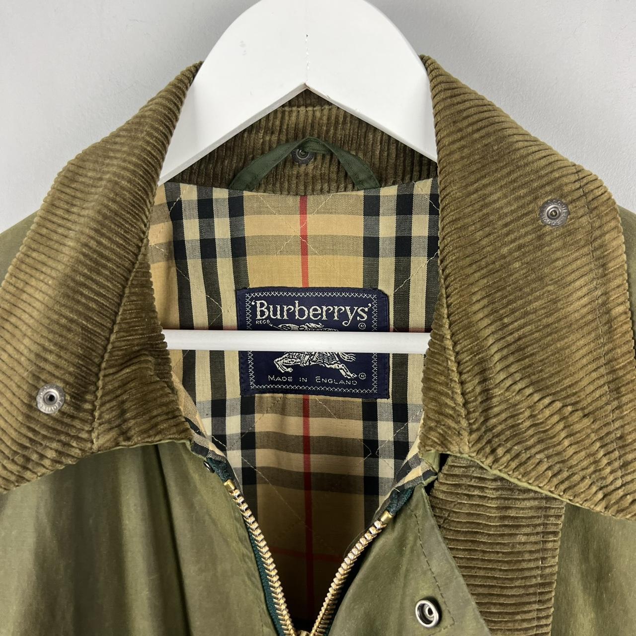 Vintage Burberry Wax Jacket (XL)