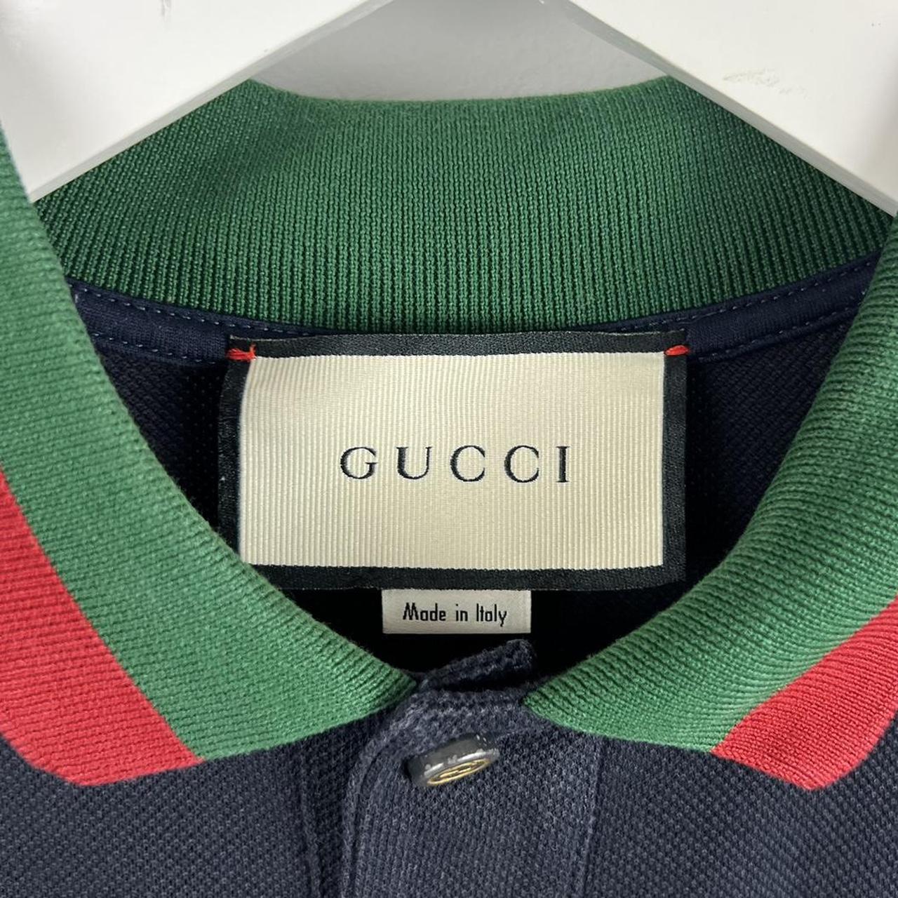 Gucci Web Logo Polo Shirt (L)