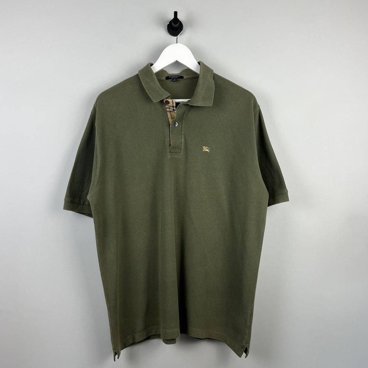 Vintage Burberry Logo Polo Shirt (XL)