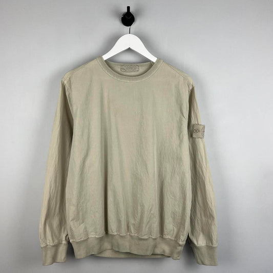 Stone Island Ghost Canvas Sweatshirt (M)