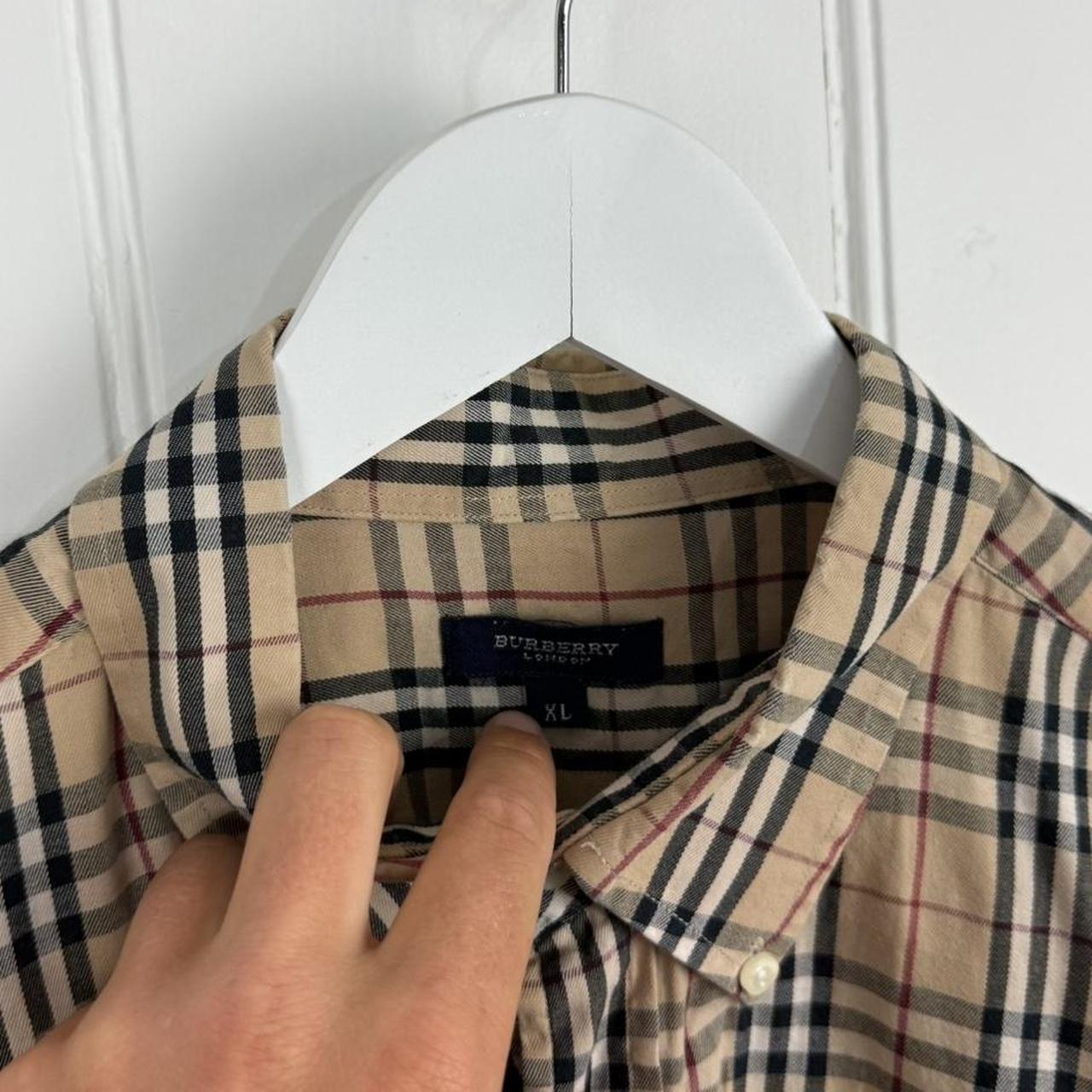 Vintage Burberry Nova Check Shirt SS (XL)