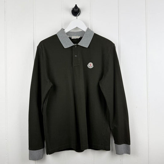 Moncler Longsleeve Polo Shirt (M)
