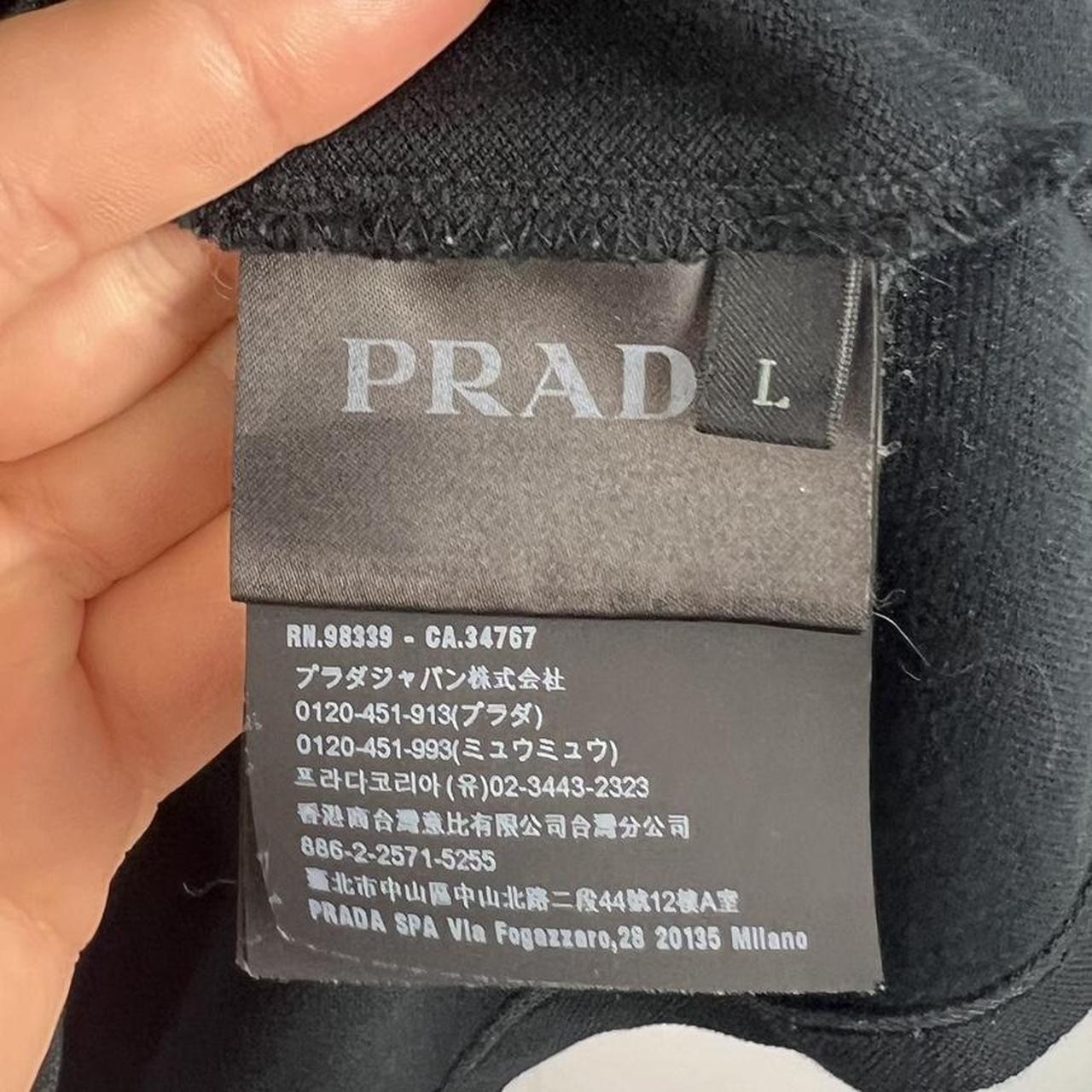 Prada Sport Logo Polo Shirt SS (L)