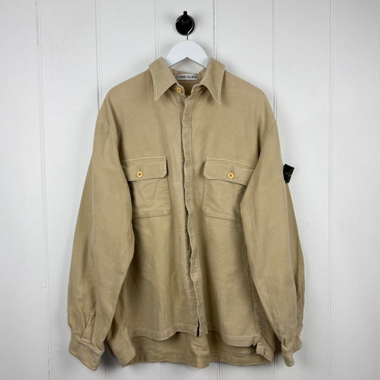 1999 Stone Island Moleskin Over Shirt (XXL)