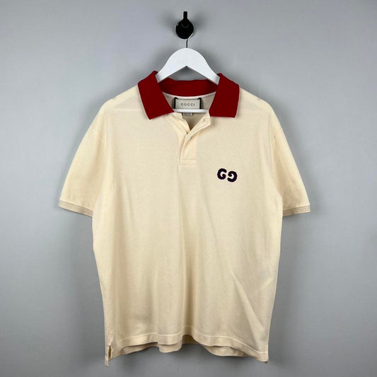 Gucci GG Logo Polo Shirt (M)