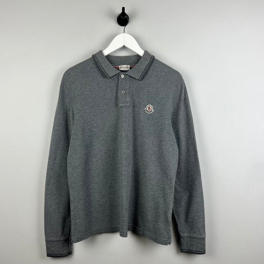 Moncler Maglia LS Polo Shirt (M)