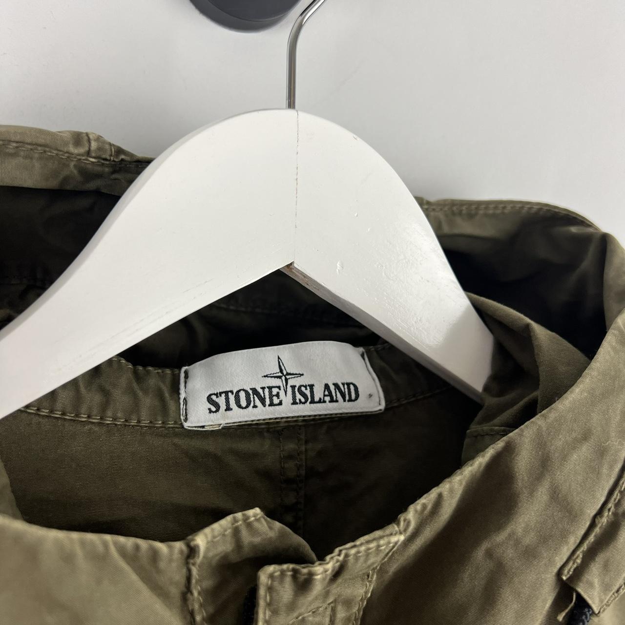 Stone Island Hooded Canvas Jacket (M)