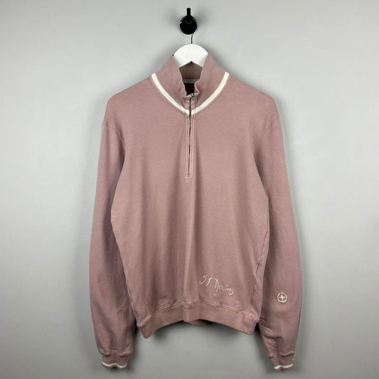 Stone Island Denims Quarter Zip (L)