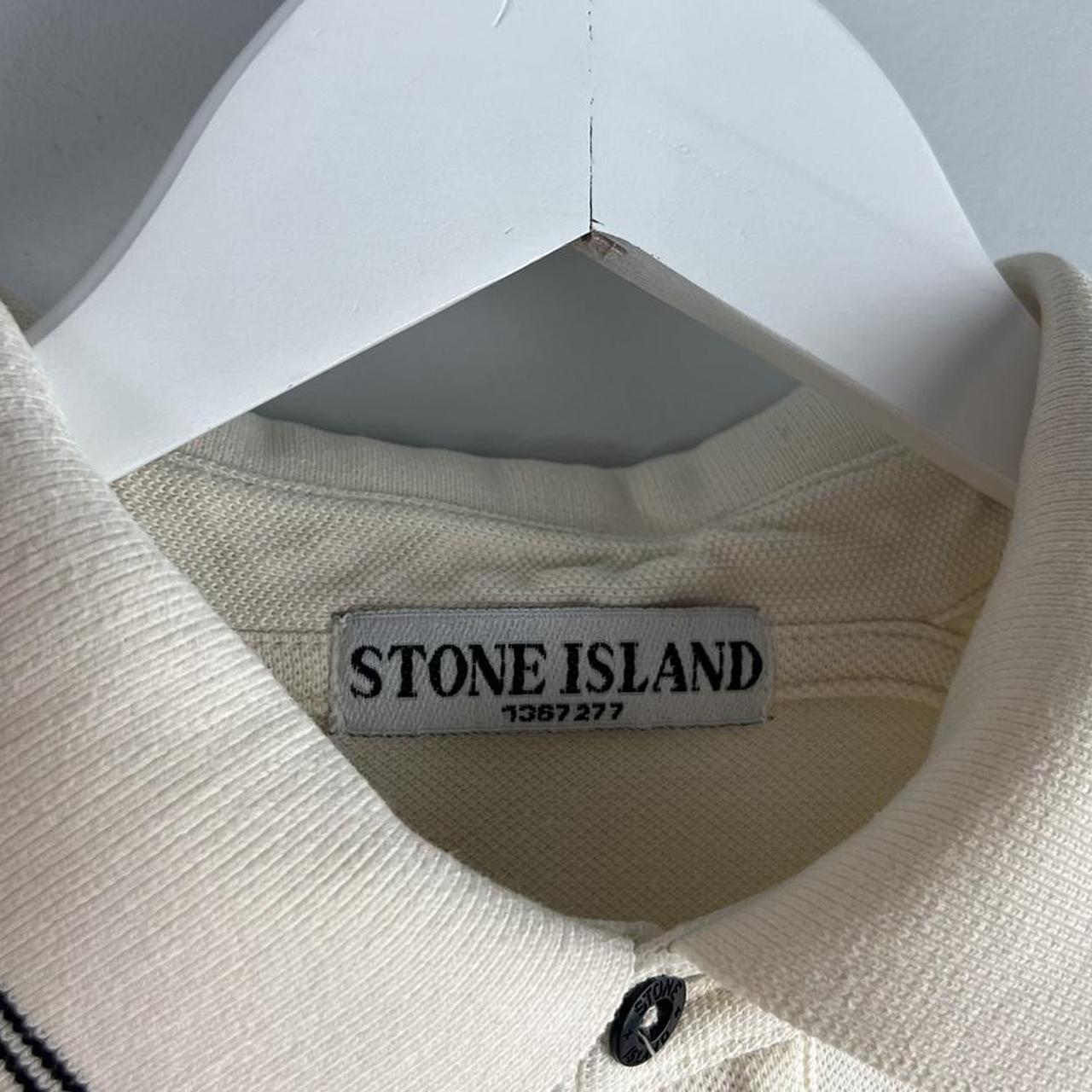 00’s Stone Island Logo Polo Shirt (M)