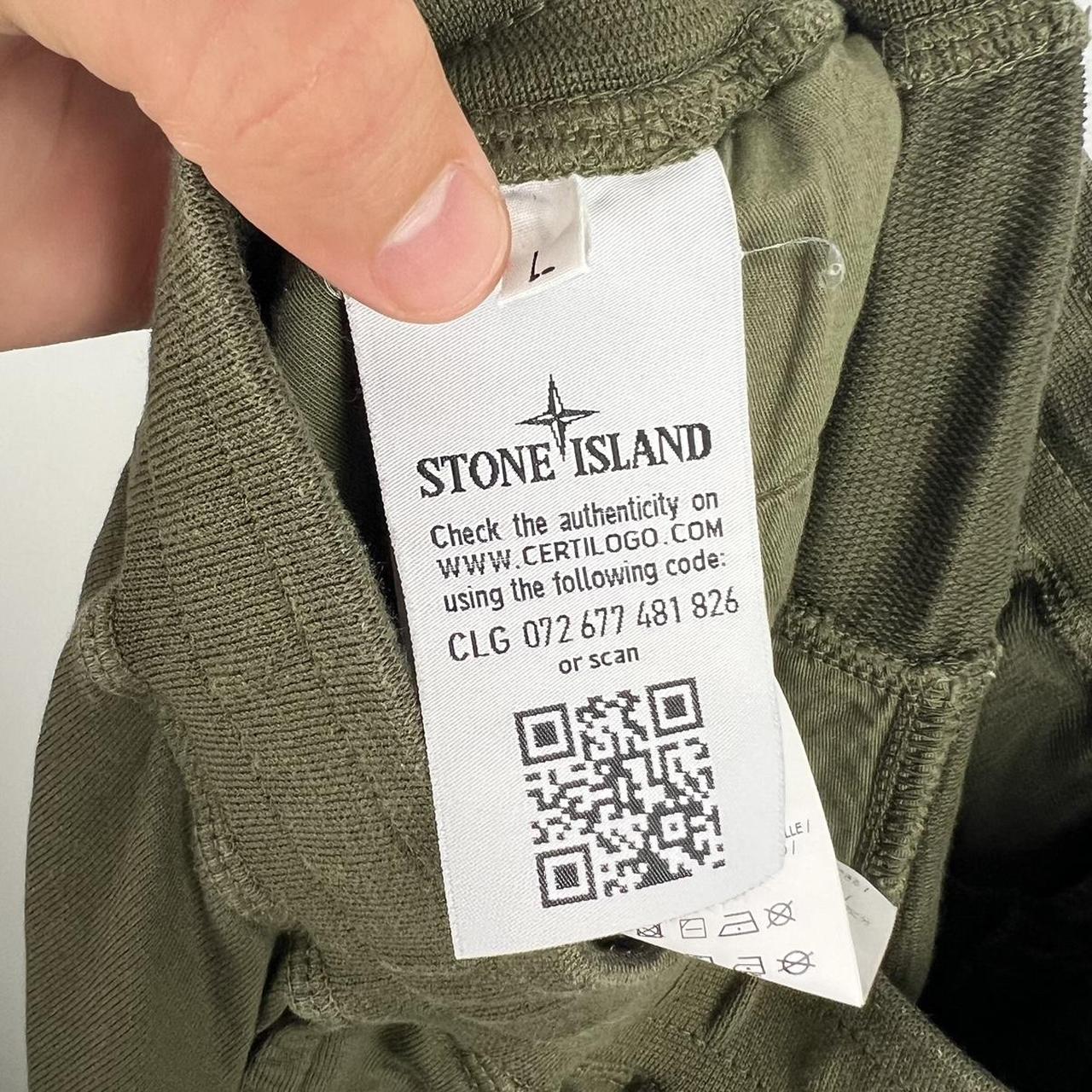 Stone Island Ghost Cargo Shorts (L)