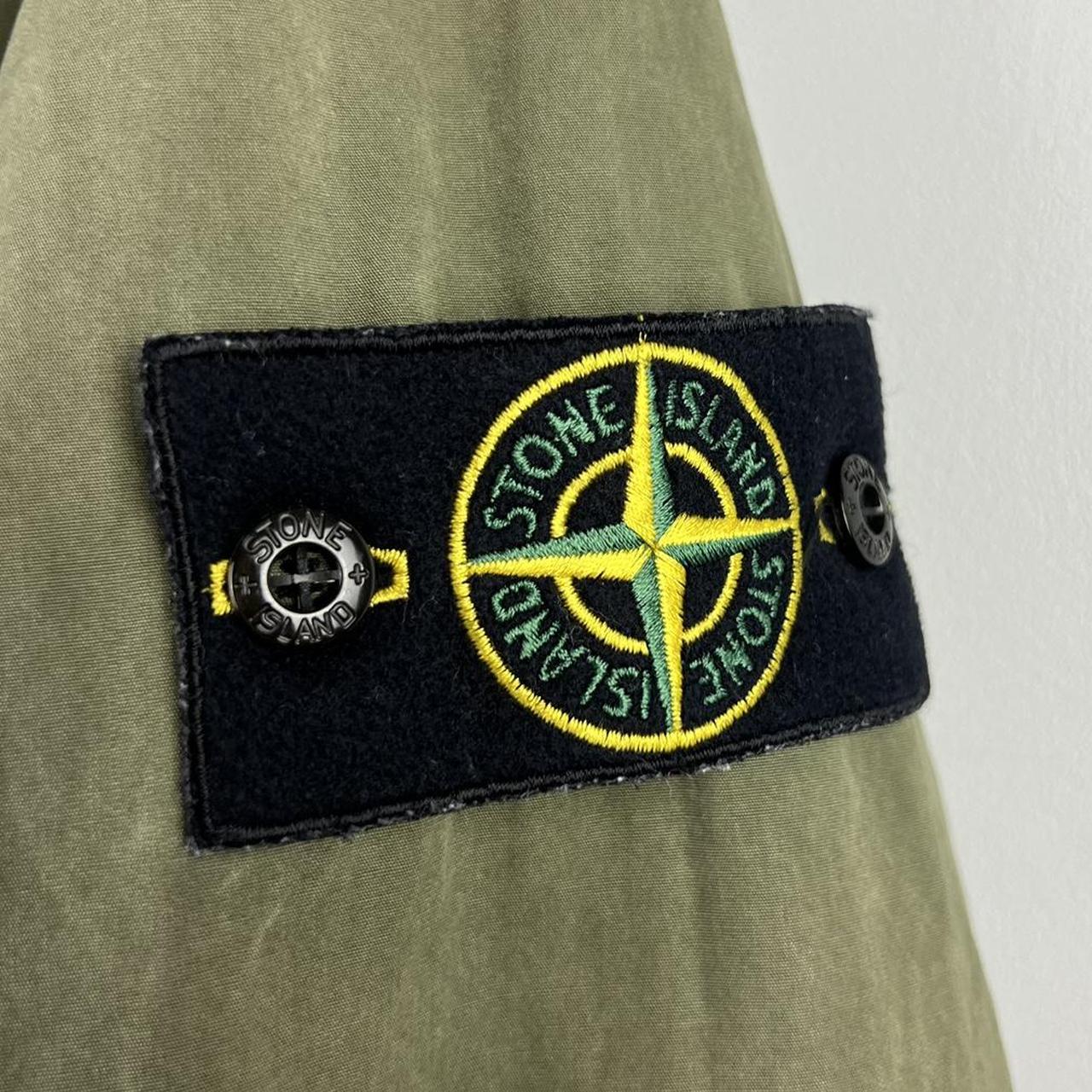 Stone Island Washed Canvas Over Shirt (M)