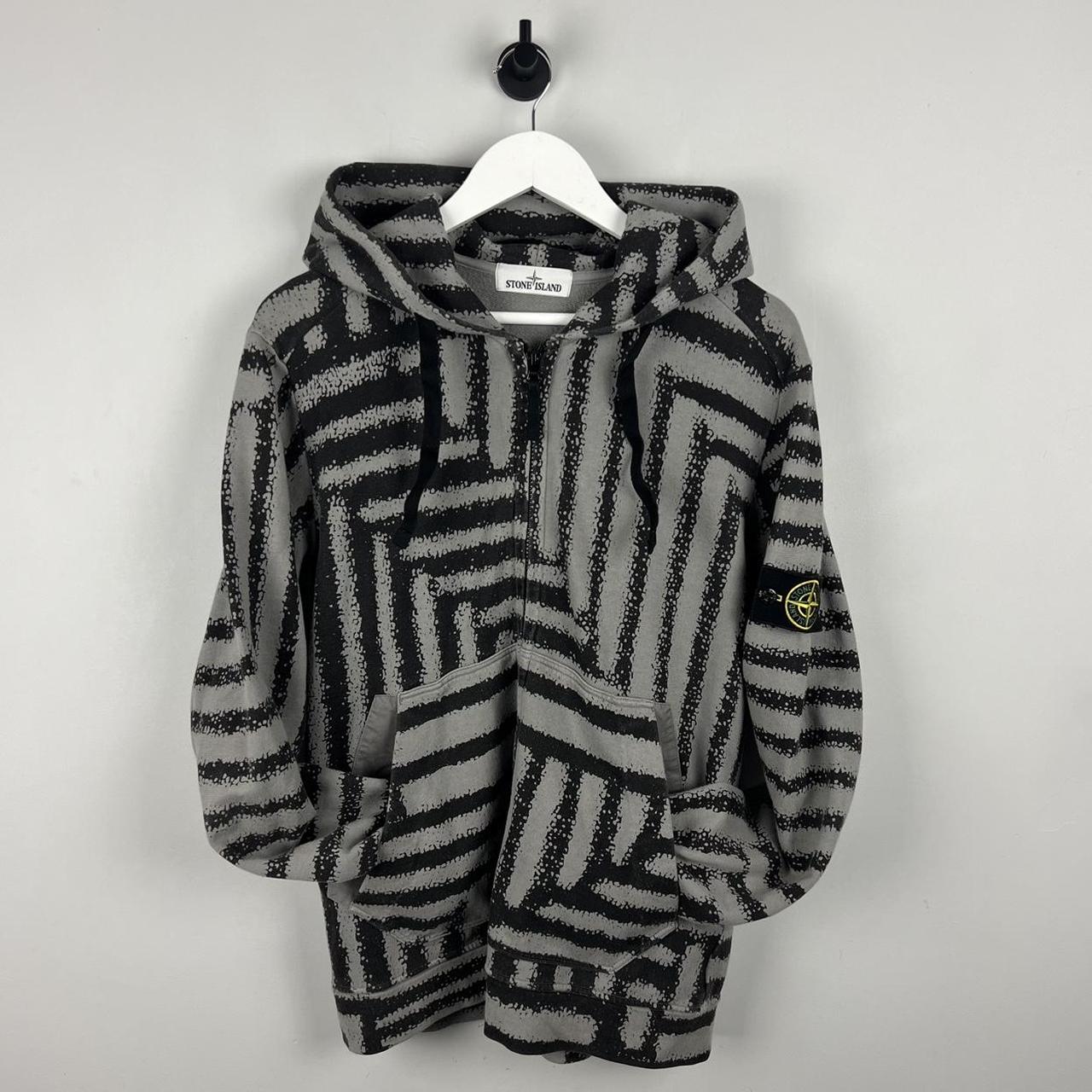 Stone Island Dazzle Camo Zip Hoodie (L)