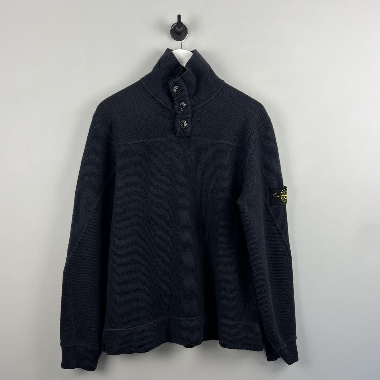 Early 00’s Stone Island Ribbed Knit Jumper (M)