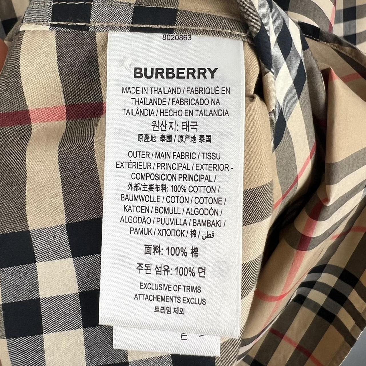 New Season Burberry Nova Check Shirt (L)