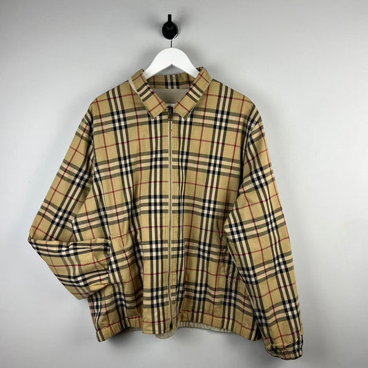 90’s Burberry Harrington Reversible Jacket (XL)