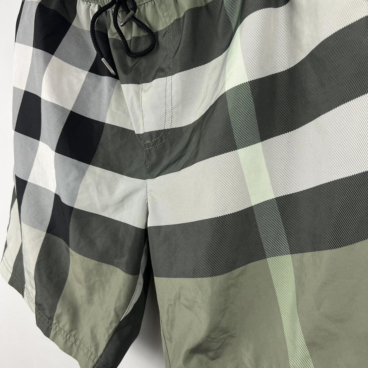 Burberry Green Tartan Swim Shorts M