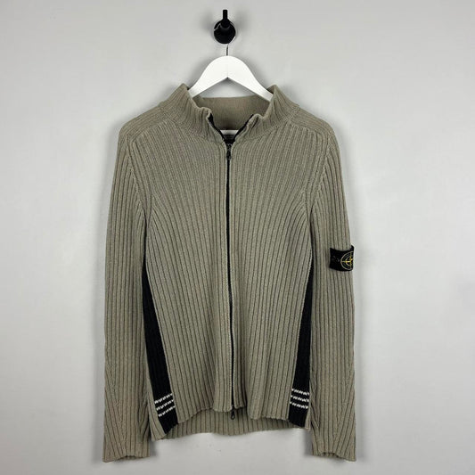 Stone Island Ribbed Knit Jumper (M)